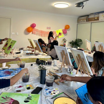 Relax while you paint