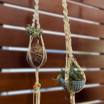 Display your Macramé! ✨