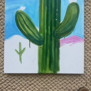 Draw a cactus