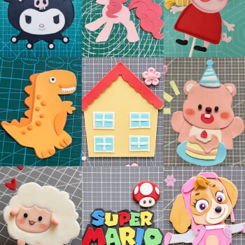 Session 5: Simple Fondant Decorations (1.5 Hours) - $159