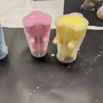 Pastel Bunnies in Mould