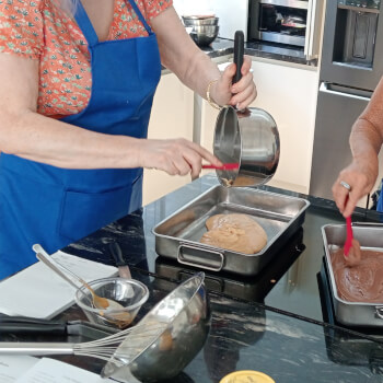 Prepare smooth pastry cream