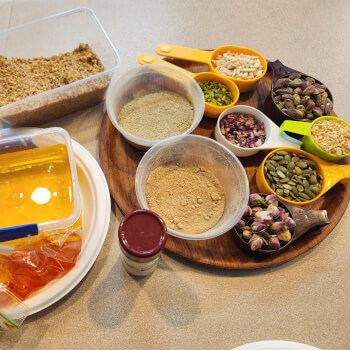 Work with Authentic Persian flavours
