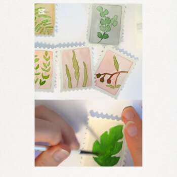 Paint your mini artworks