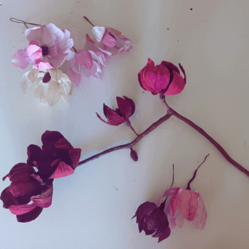 Attach your flowers 