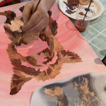 Begin your painting