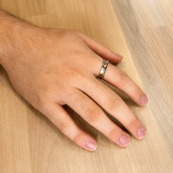 Photograph and wear your finished ring