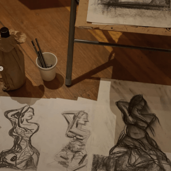 Sip and sketch into the evening