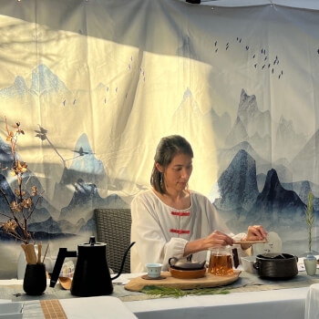 Tea ceremony demonstration