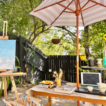Creative expression through art