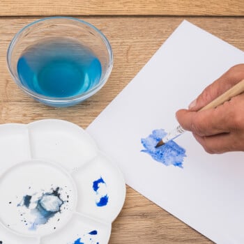 Learn simple painting techniques