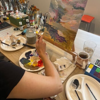 Experimenting With Many Art Materials