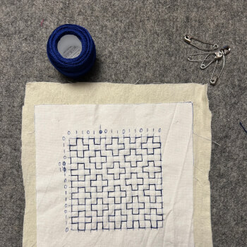 Stitch to create your pattern
