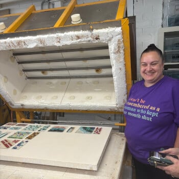 Fire your creations in the kiln