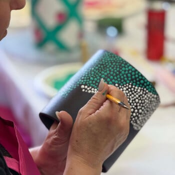 Paint and personalise your piece