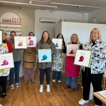 A happy completed class