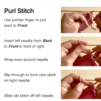 Purl Stitches