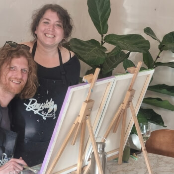 Pour a glass and pick up a paintbrush!