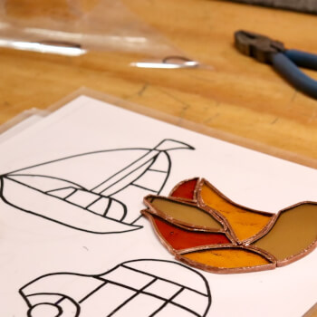 Copper foiling Your Glass
