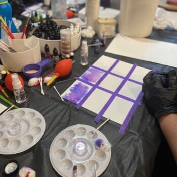 Technique testing grid