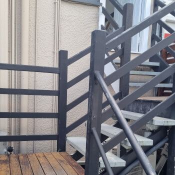 Stair access only