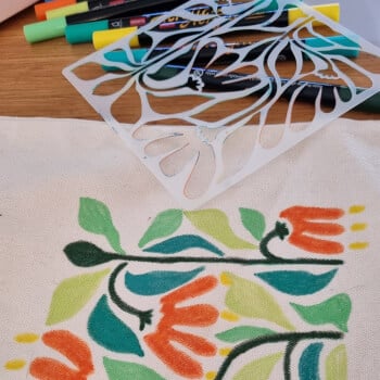 Acrylic Pens and Stencils 