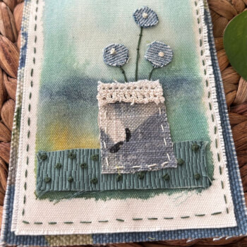 Slow stitch your design