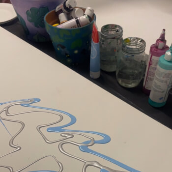 Mix Your Colours and Pouring Paint Medium