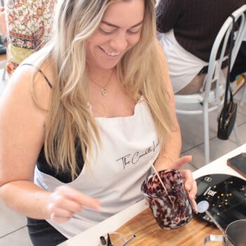 Weighing Wax and Fragrance