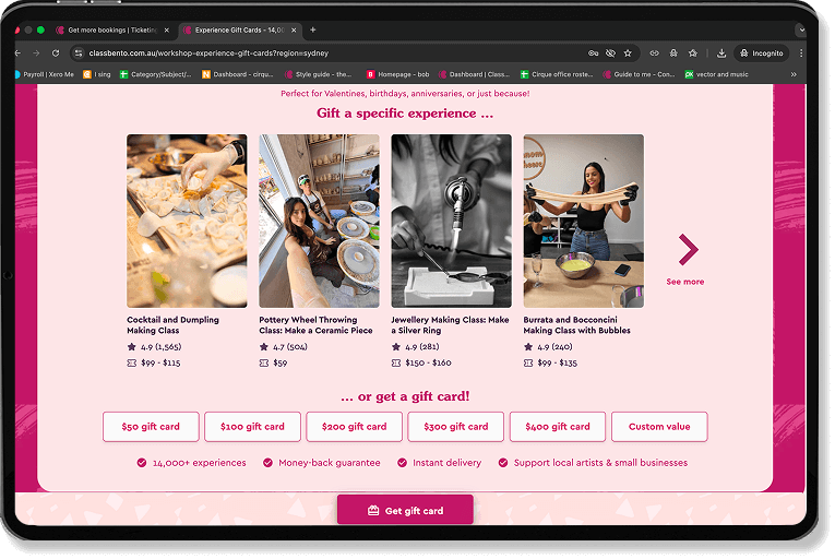 Get more bookings