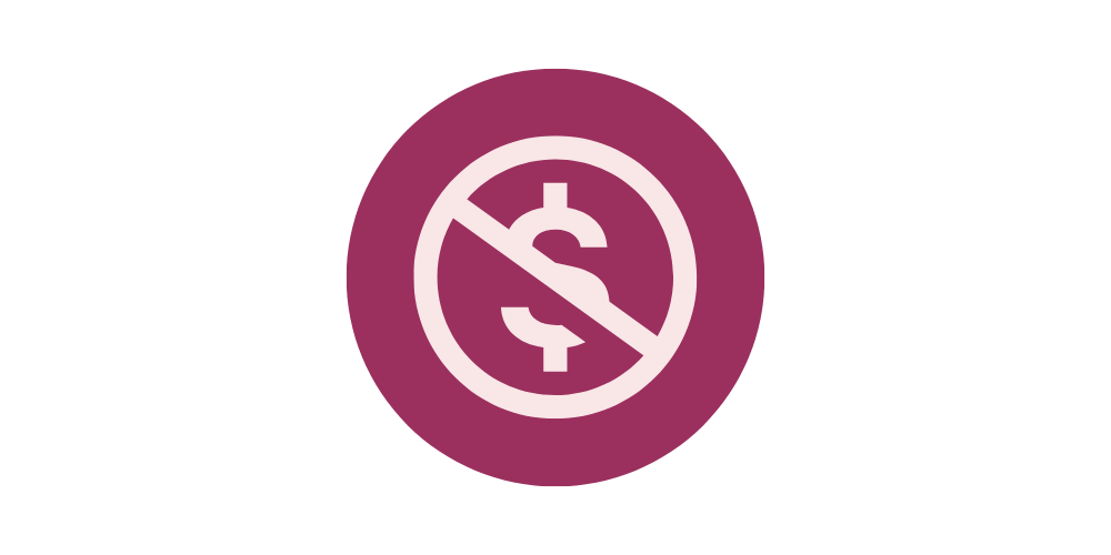 No fixed fees or monthly charges for workshop bookings