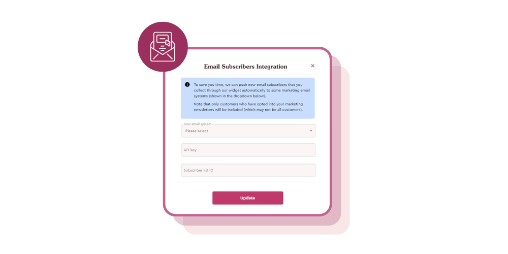 Integrated with CRMs