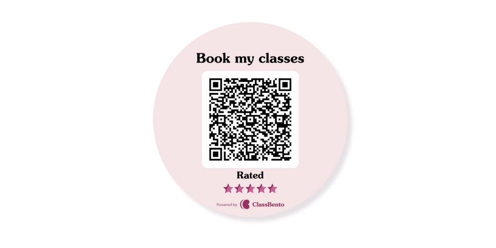 QR code for workshop booking