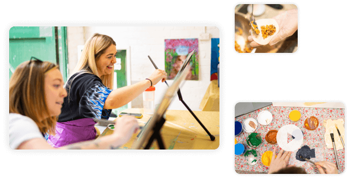 Online booking system for events