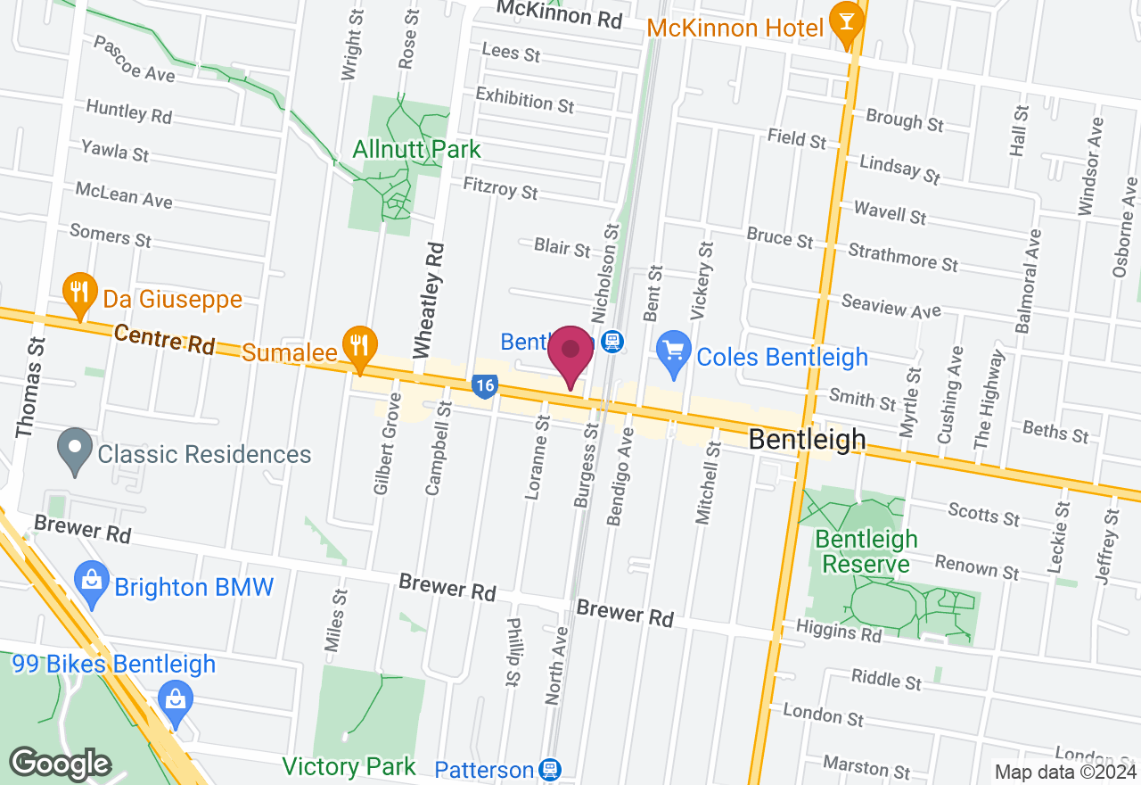 Pottery Painting Class location