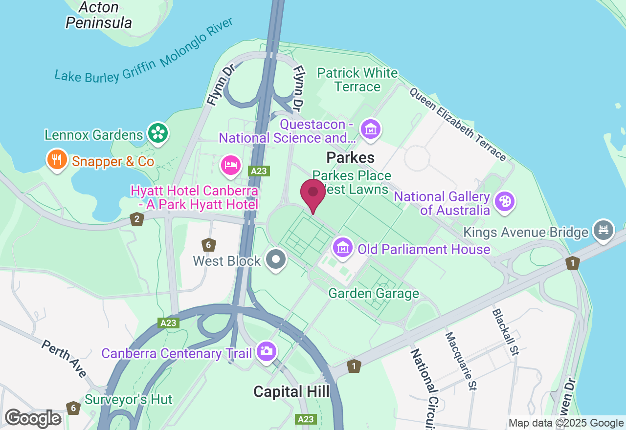 Canberra Hidden Women's History Walking Tour location