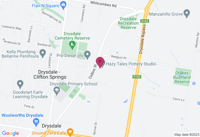 Clay and Cocktail Class location