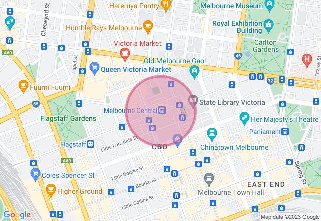 Melbourne Photography Course: DSLR and Mirrorless Express location