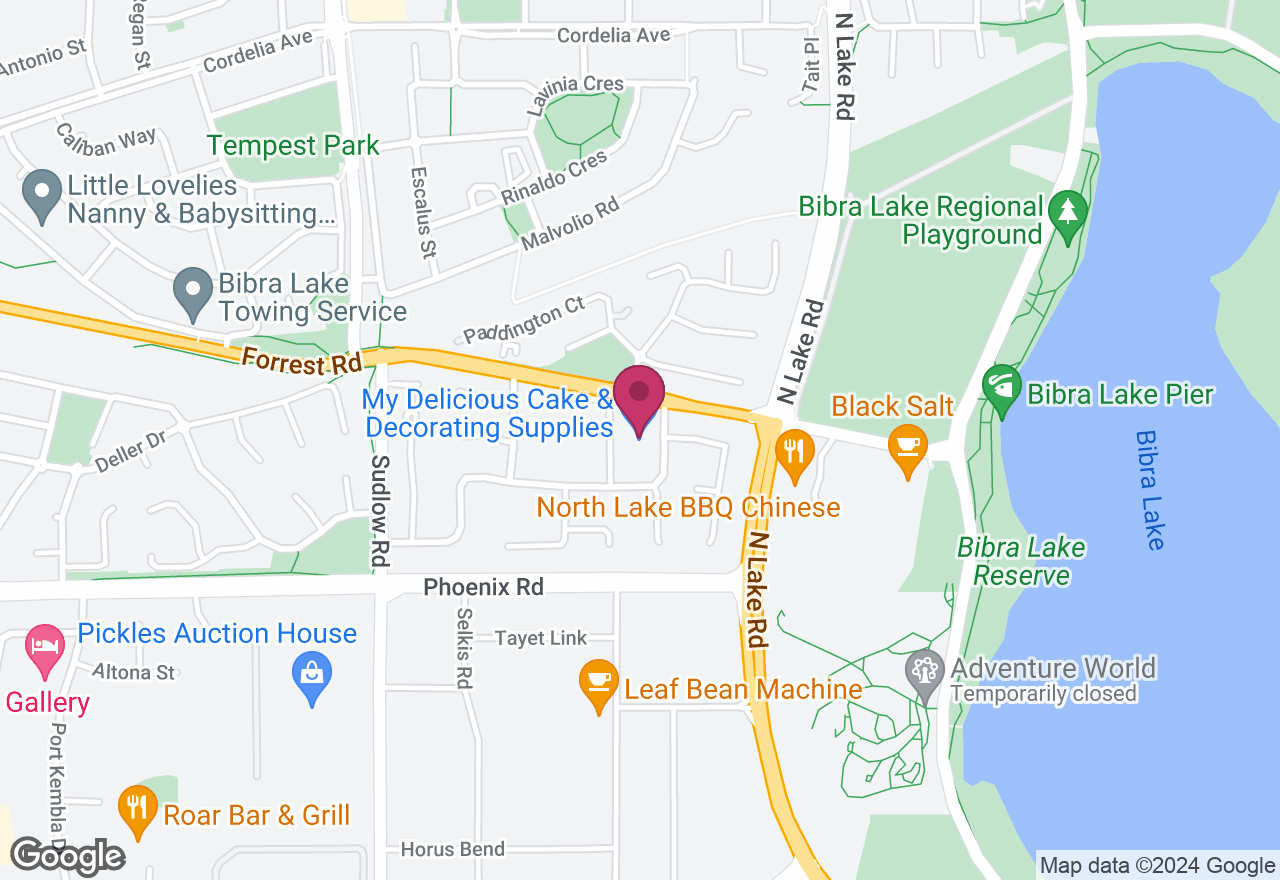 Cake Decorating 101 Course location