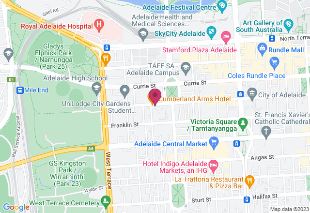 Paint and Sip Class location