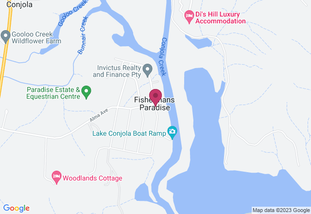 Fishermans Paradise Eco-Walk location