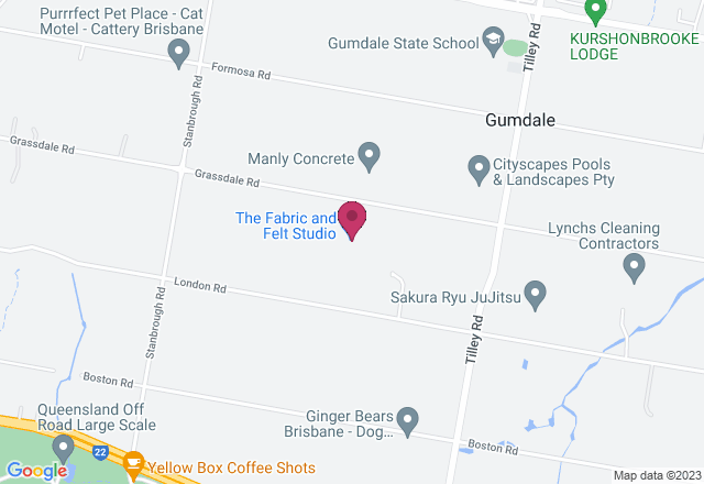 Felted Christmas Bauble Workshop location