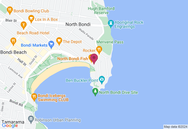 Bondi Beach and Coastal Walking Tour location