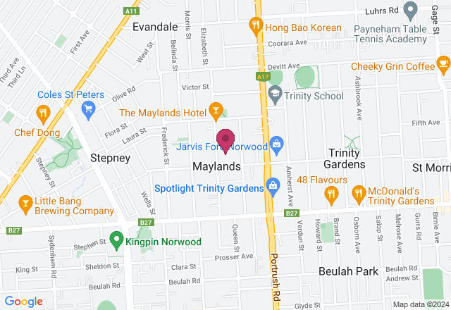 Valentine's Day Acrylic Pour Workshop for Ladies location