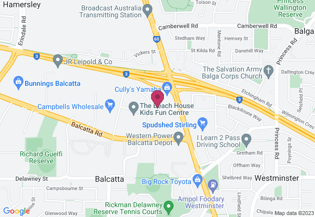 Deep Pour Resin Board Course location