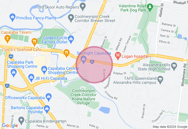 Affirmation Art and High Tea Experience location