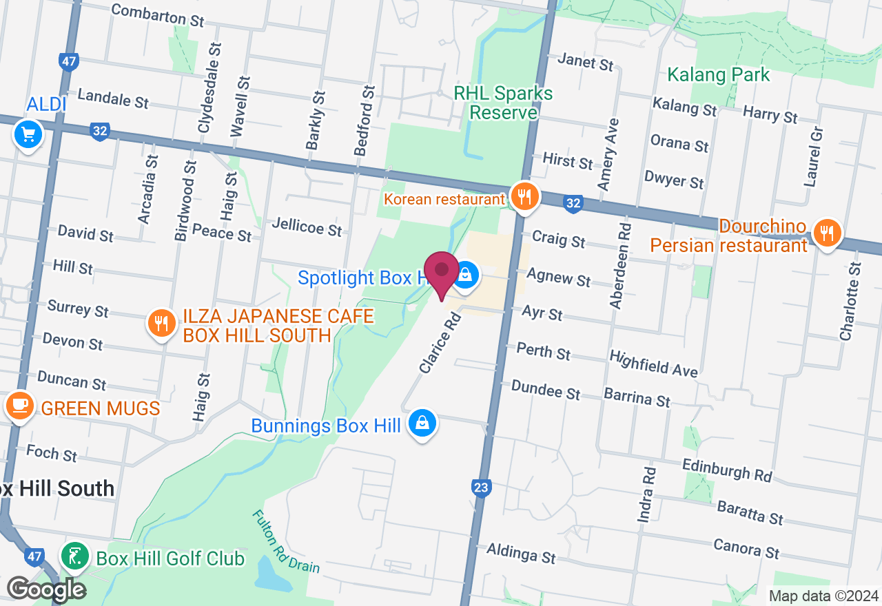 Semi-guided Pottery Painting Workshop location