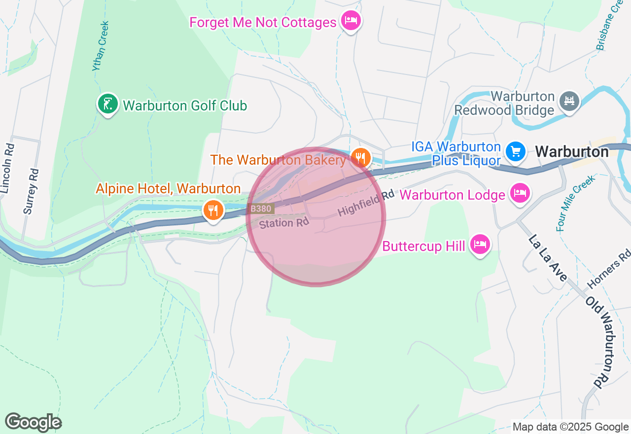 Warburton Photo Walk Workshop location