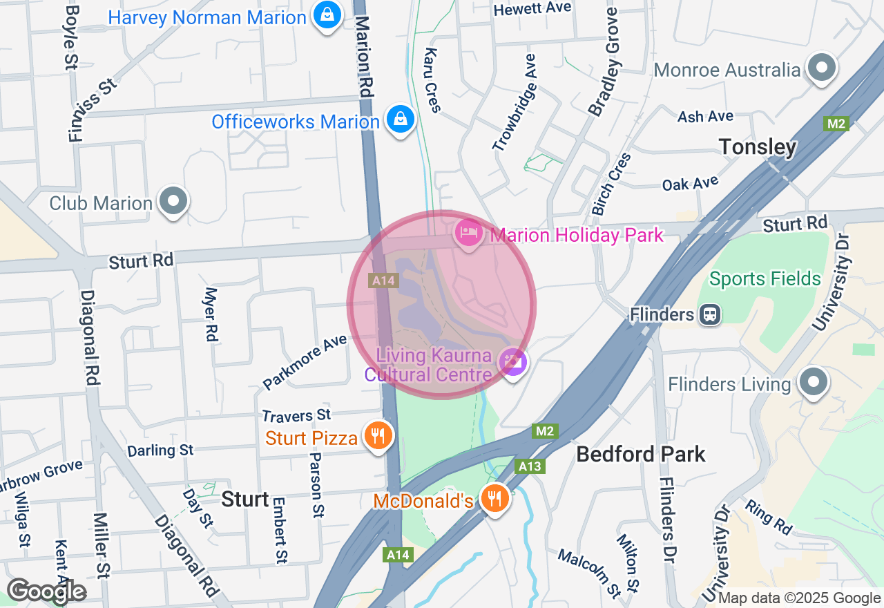 Aboriginal Weaving Workshop location