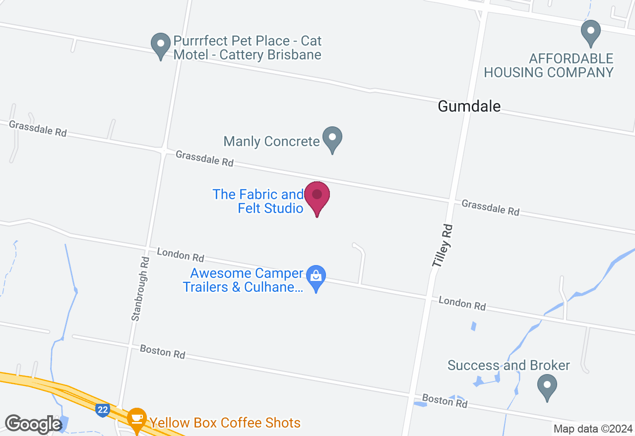 Christmas Embroidery Workshop location